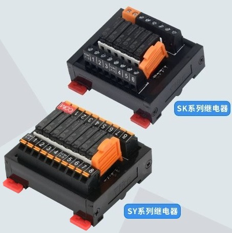 Relay 8 Channel Board - Модуль реле SK/SY, усилитель PLC, на