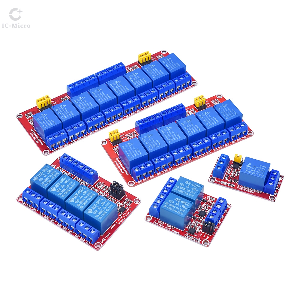 Relay 8 Channel Board - 1 2 6 4 8-канальный релейный
