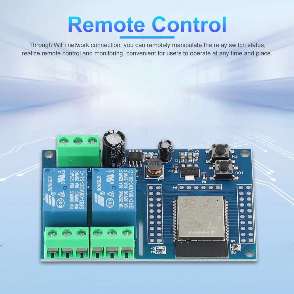 Relay 8 Channel Board - ESP32 WIFI Bluetooth-совместимый релейный модуль BLE