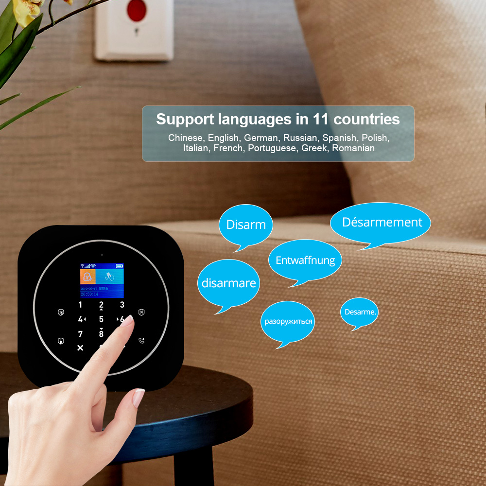 KERUI G12 2G Wi-Fi Беспроводна – обзор и цена Home Automation System Diy