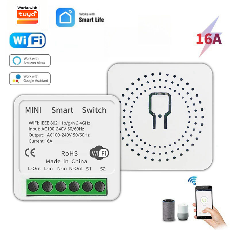 Умный мини-выключатель света 1 – обзор и цена Diy Home Automation Controller