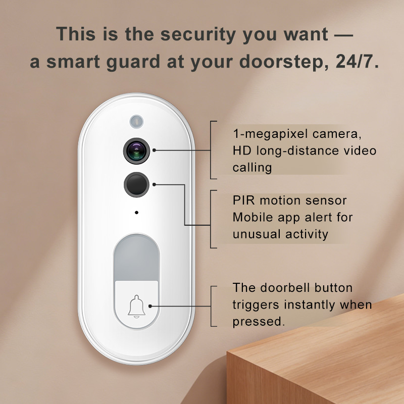 Умный видеодомофон Tuya, беспр – обзор и цена Smart Doorbell Wired