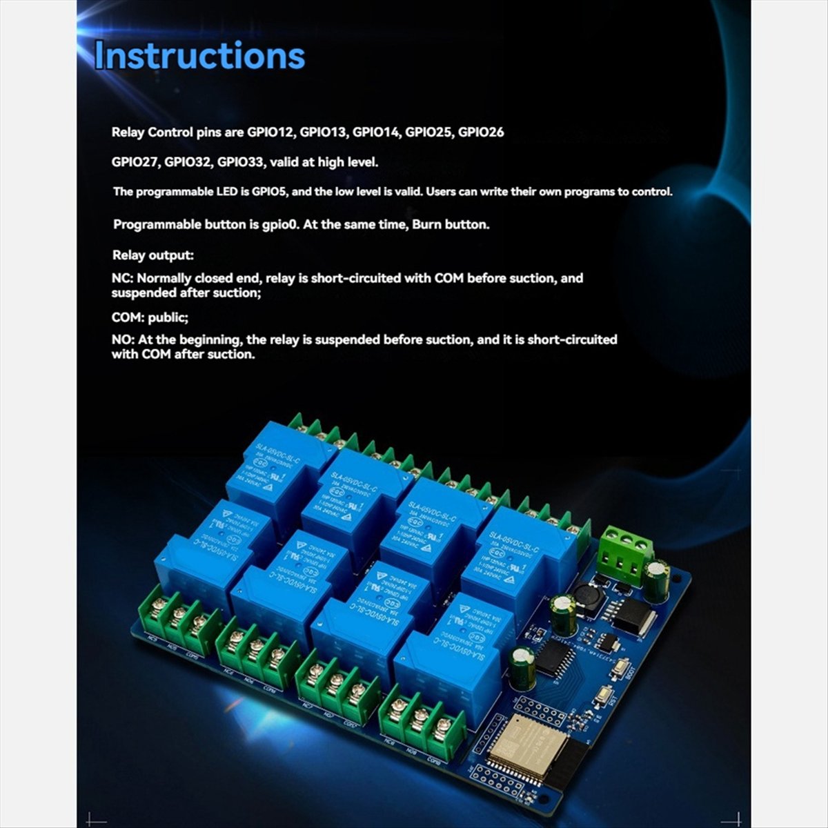 (Идея подарка) 8-канальный рел – обзор и цена Relay 8 Channel Board