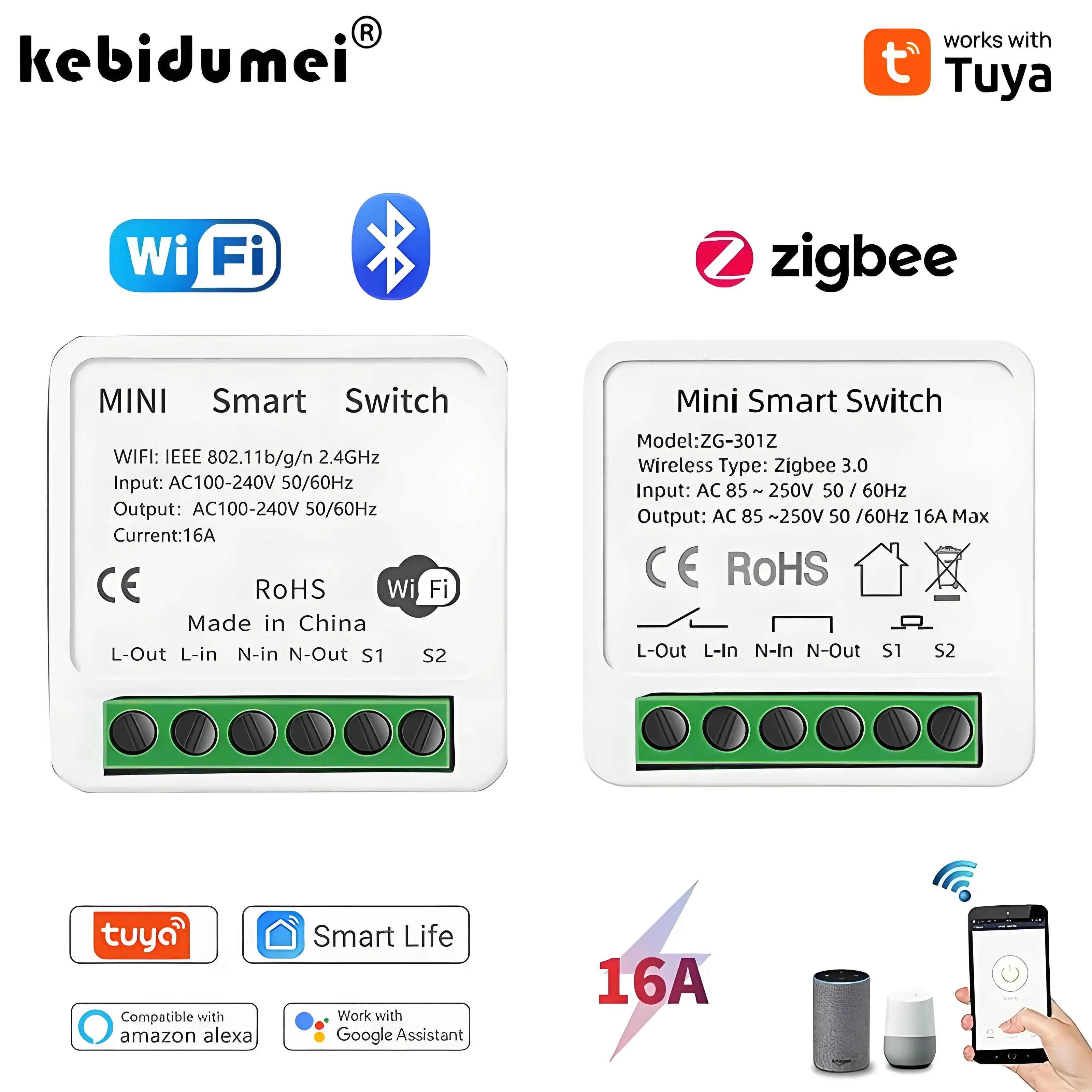 16A Tuya Zigbee 3.0 Mini Smart – обзор и цена Diy Home Automation Controller
